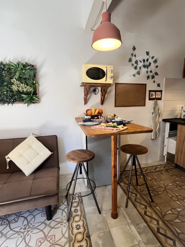 Breakfast bar at Magdalena holiday rental near Valletta