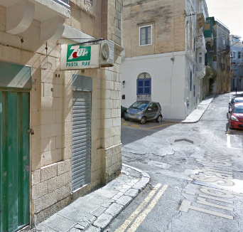 Magdalena as a pasta shop before restoration, Bormla Malta